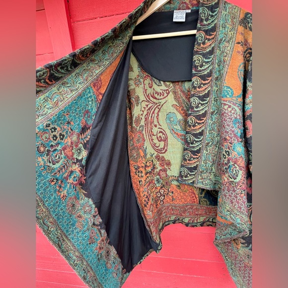 Parsley & Sage Multicolor Paisley Cardigan, M - Picture 10 of 12